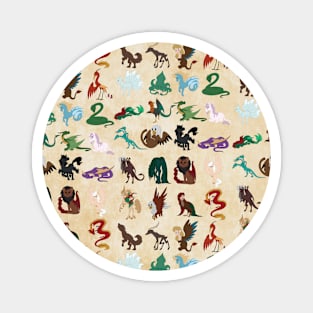 Mythology Pattern Magnet